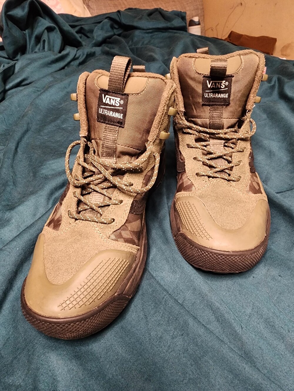 Vans Ultrarange Men's Tactical Olive High-Top Sneakers